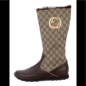 Looking for GUCCI mid calf boots